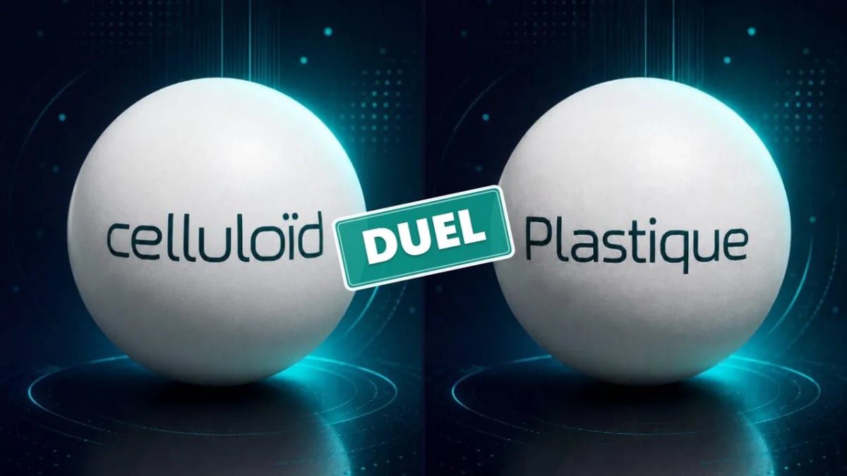 Illustration du sujet Balle celluloïd ou balle plastique ? - Forum MyPing